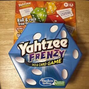 Yahtzee Frenzy Dice And Card Game
